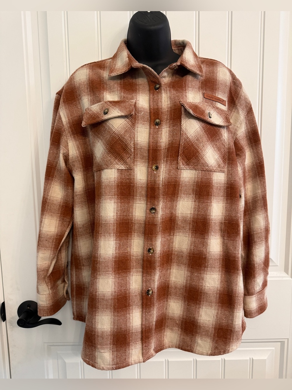 Simply Southern women’s size large flannel.